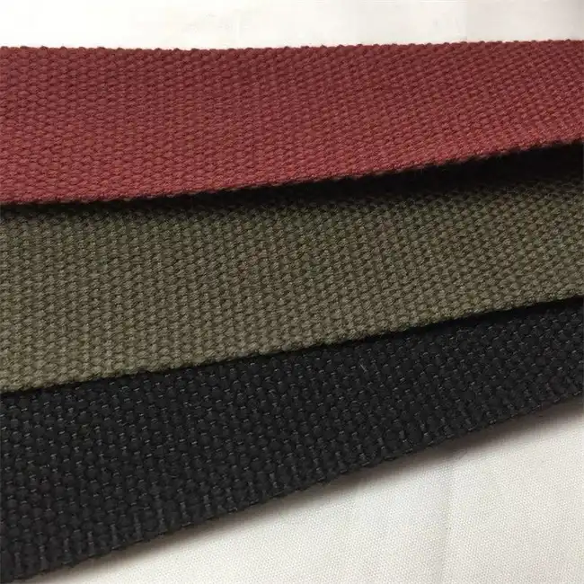 Polyester cotton webbing