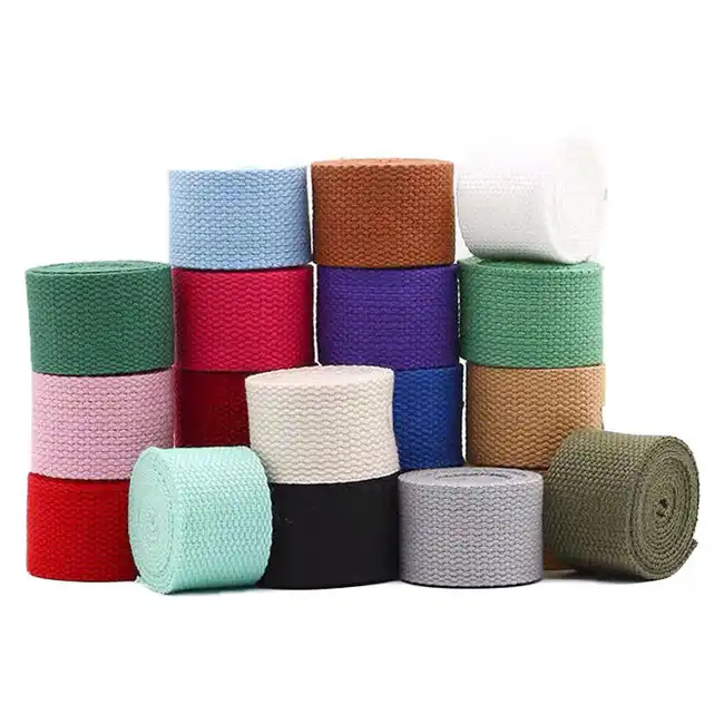 Polyester cotton webbing