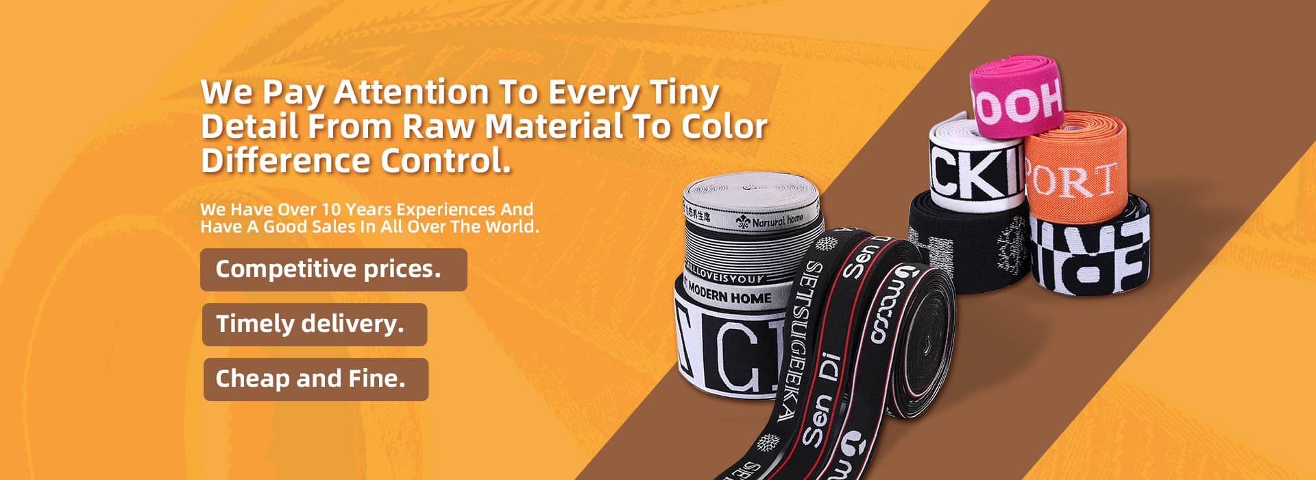 Jacquard webbing manufacturers