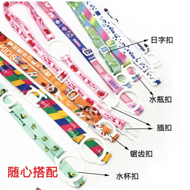 Water bottle lanyard